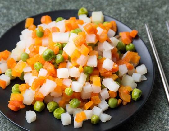 insalata di verdure per dieta maggi